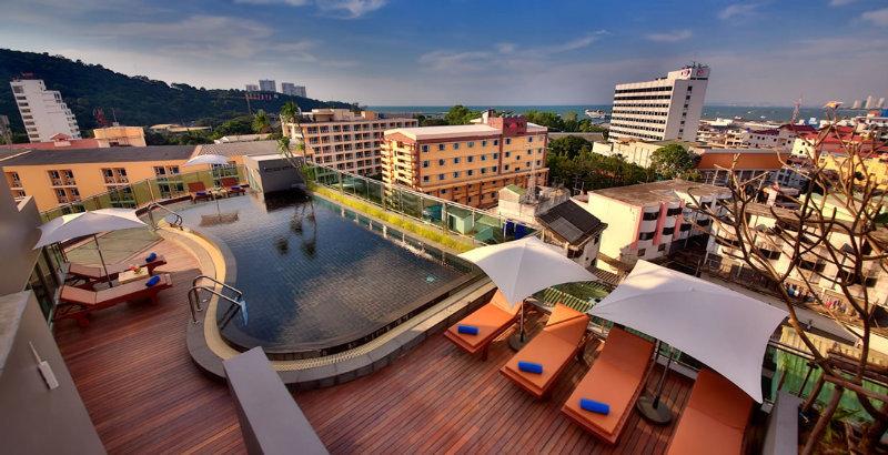 The Sun Xclusive Hotel Pattaya Exterior photo